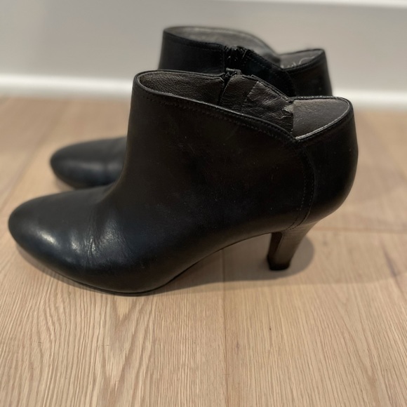 Leather Ankle Boots - Picture 2 of 5